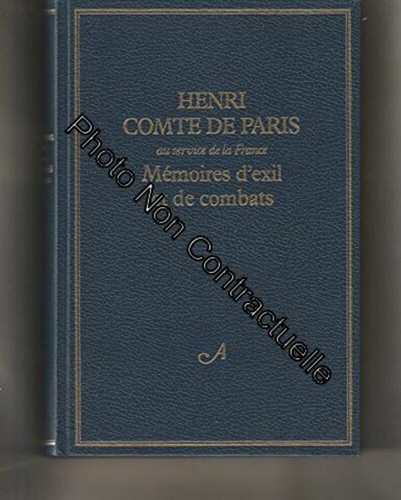 Mémoires exil de combats - et,