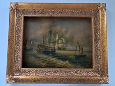 Tableau Peint BATTAGLIA Cadre