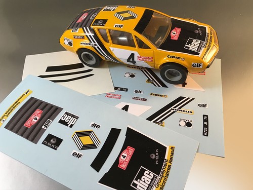 Stickers pour alpine renault - stickers,