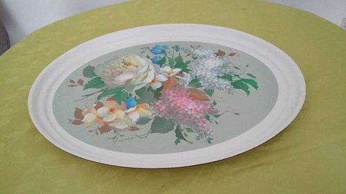 Plateau ovale design plastique - plateau,