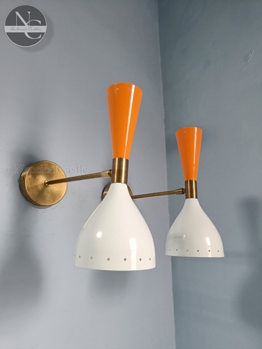 Paire appliques murales - d'appliques,