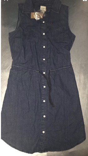Nwt bass denim sleeveless - g.h.,