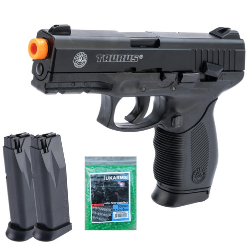 Taurus spring airsoft pistol - airsoft,