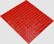 Mosaïque Rouge Poolfliesen