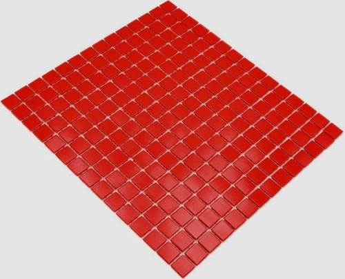 Mosaïque rouge poolfliesen - rouge,
