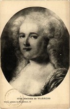 CPA AK Madame de WARRENS