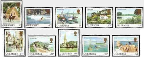 Timbres guernesey 290 lot - timbres, 290/9