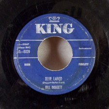 Bill Doggett Blue Largo / Ram-Bunk-Shush 7" 45 King FR