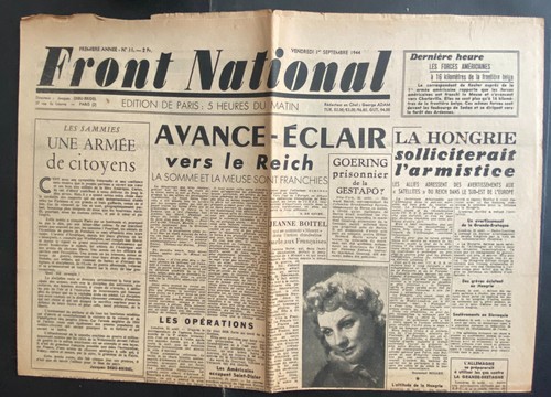 Journal front national - front, n°