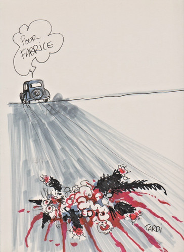 Tardi chat écrasé - écrasé,