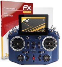 atFoliX 3x Film Protection d'écran pour FrSky Tandem X20 mat&antichoc