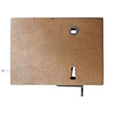 Coffre-Fort En Laiton Antique