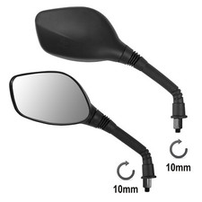 Pair Miroir Retroviseurs M10 Rearview Moto Scooter Atv Quad M10 A-Pro