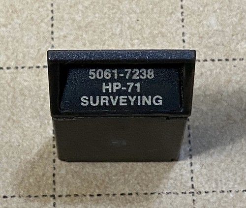 Surveying module for 71b - hp, hp-71b