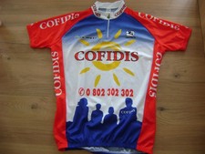 Maillot Jersey COFIDIS MAGLIA BICI CICLISMO SHIRT CYCLING CYCLISME TBE