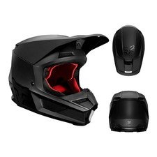 Casque De Motocross Fox Enfant V1 Mat Enduro Quad Tout Terrain MX Casque De Moto