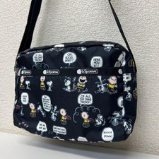 Sac à bandoulière compact imprimé bande dessinée LeSportsac x Peanuts...