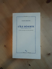Gilles Deleuze  L'île déserte (textes et entretiens 1953-1974) ed de Minuit 2004