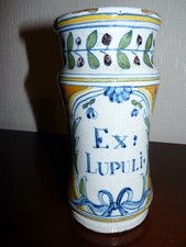 Superbe rare ancien pot - pot, à