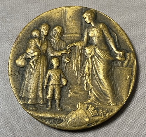 Médaille bronze caisse - bronze, "caisse