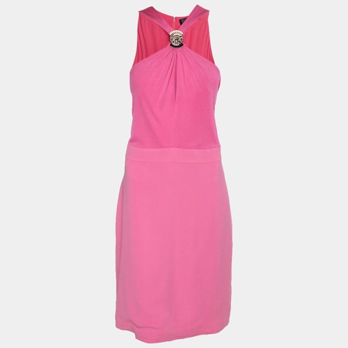 Robe midi col - , en