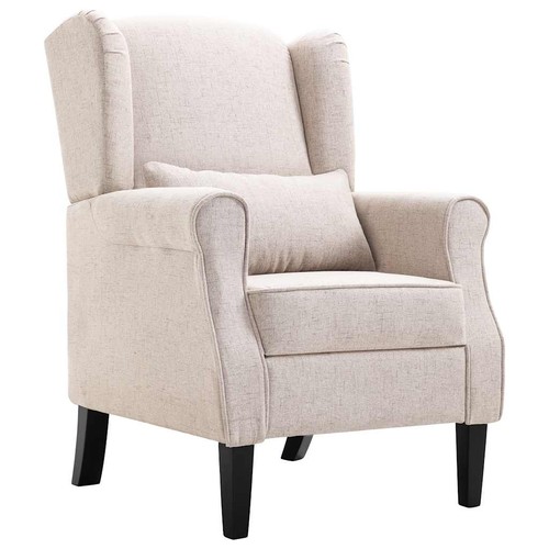 Fauteuil gris foncé - gris, tissu