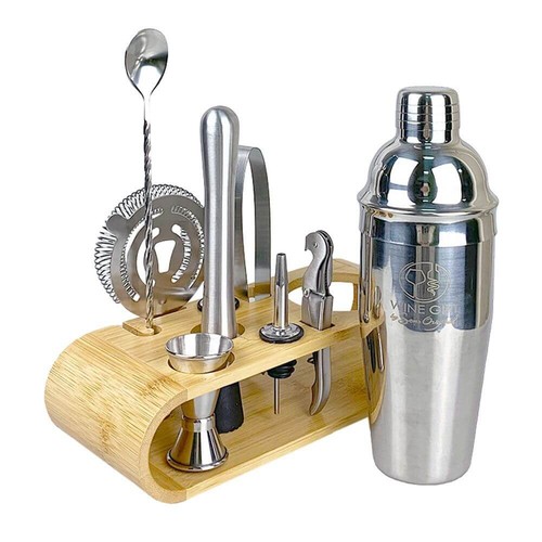 Set cocktail acier - cocktail, en