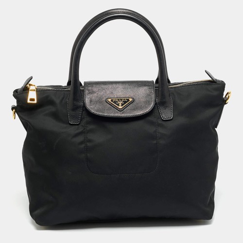 Sacoche prada noire nylon - en,