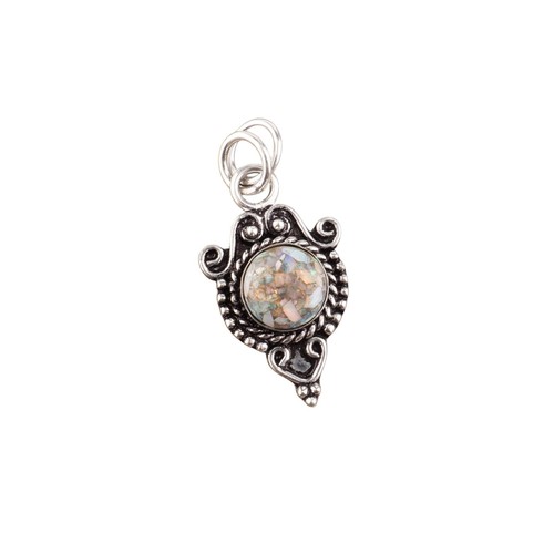 Pendentif boho femme argent - boho,