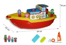 X Bateau Intervenant Jeu Mer