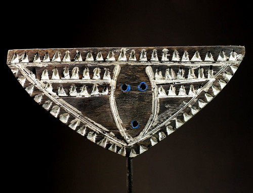 Ancien masque africain - , en