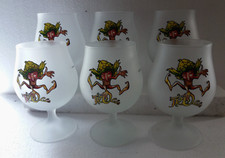 LOT 6 VERRES A BIERE TROLL'S 