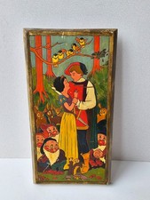 Plaque murale en bois