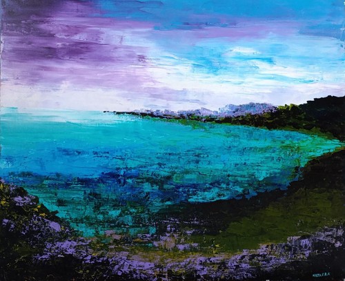 Peinture abstraite acrylique - abstraite,,