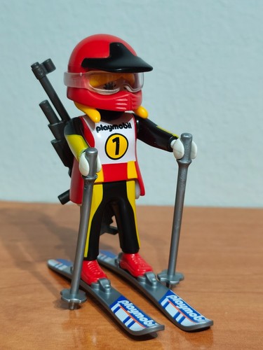 Figurine playmobil ski - figurine,