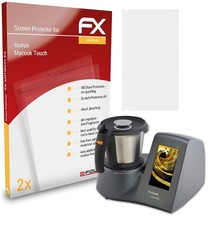 atFoliX 2x Film Protection d'écran pour taurus Mycook Touch mat&antichoc