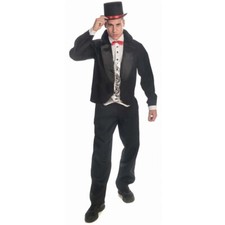 Dress Up America Noir Mode Smoking Veste - Jeu de Rôle Costume Pour Enfants