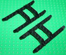 Lego 2 Black Helicopter Sled