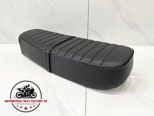 70-72 Yamaha RD350 R5 DS7 Pan Métal Noir Siège Moto Solo Cafe Racer Métal.
