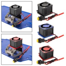 1/8 RC Car Cooling Fan 8V ~ 12V Remplacements Accessoires pour 1/8 RC Buggy
