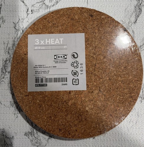 Ikea heat cork - set, of