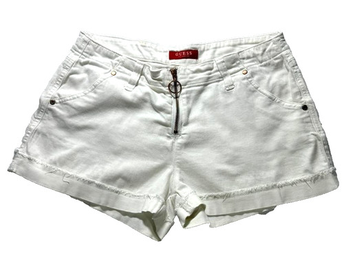 Short blanc poignets guess - blanc,