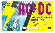 RARE / TICKET BILLET DE