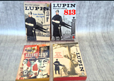 Arsène Lupin Maurice Leblanc lot de 4 livres poche années 60 70 vintage Rare