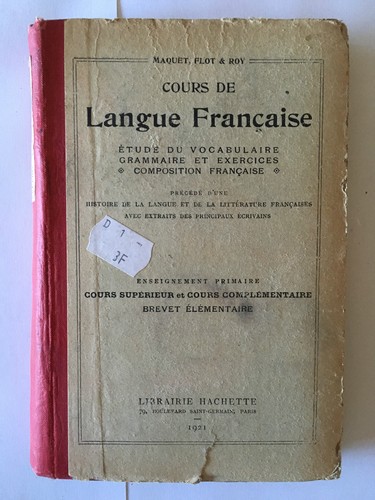 Cours langue francaise - cours,