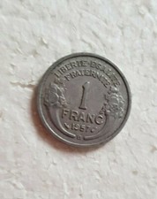 PIECE DE 1 Franc MORLON de 1957   en alu