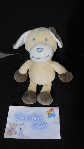 Doudou peluche chien - peluche,