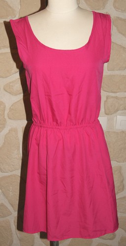 Jolie robe rose légère neuve - légère,