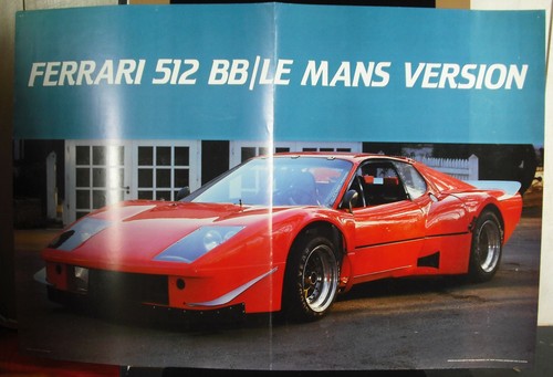 Affiche originale voiture