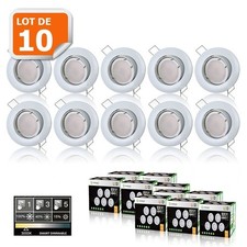 10 Spots led 3-step dimmable